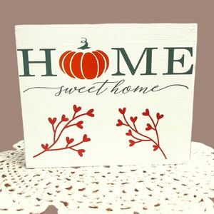 4/$20 TIERED TRAY DECOR/MINI WOOD SIGN/FALL DECOR $